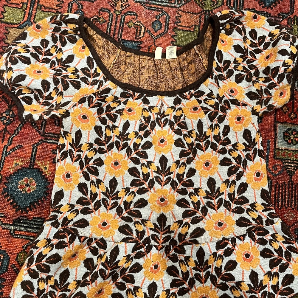 Anthropologie wool peplum top
